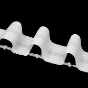 ВК15-белая,крепление крючок+труба,1:2 коэф.сборки,3 кармана,2 нитки стягивания,рулон 50м,ширина 100мм